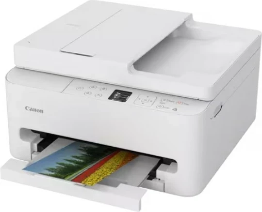 Brizgalni večfunkcijski tiskalnik Canon PIXMA TS7550i, Wi‑Fi, bel