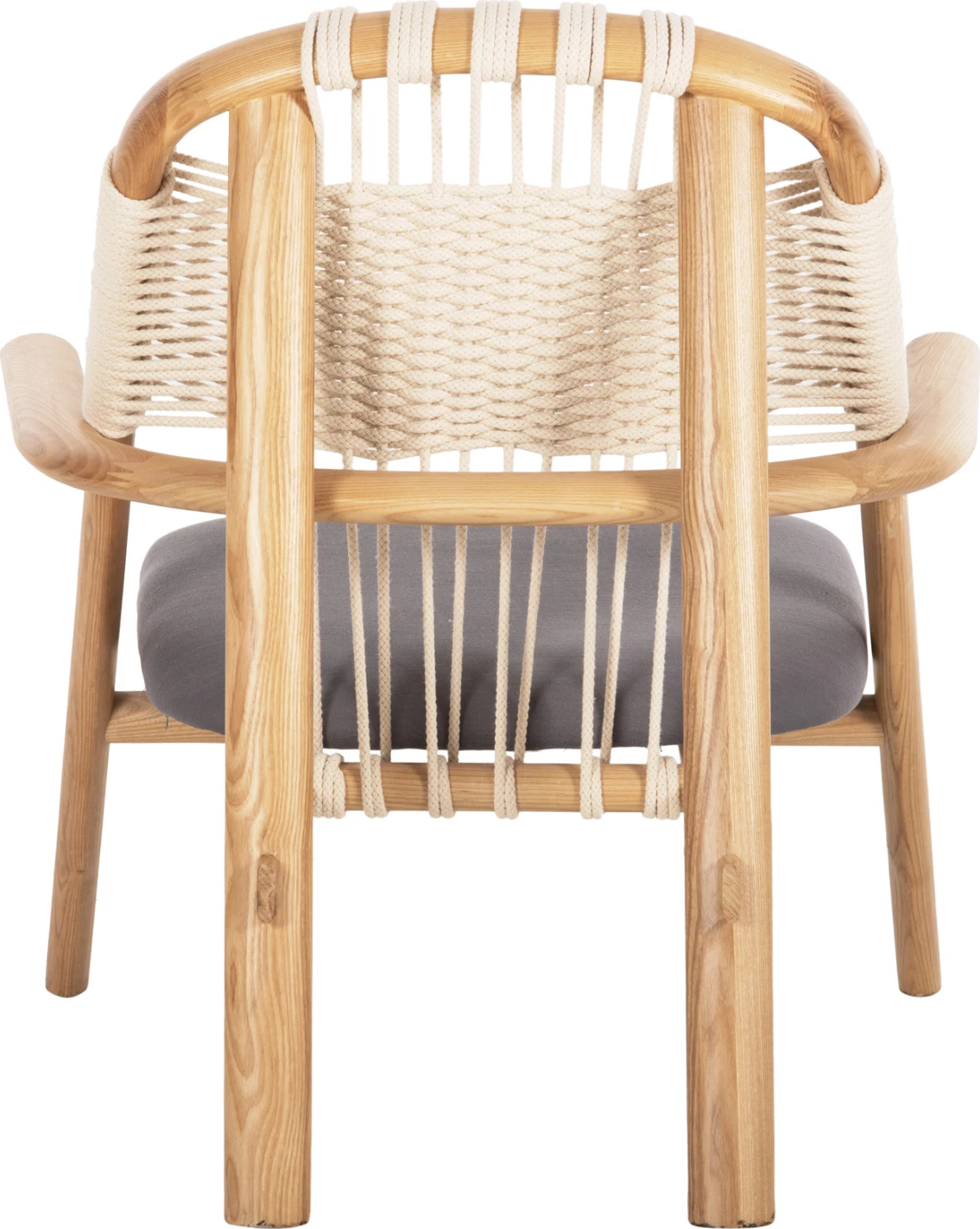 Ležalni stol CRAFT FH9413.01 iz jesenovega lesa in vrvi naraven