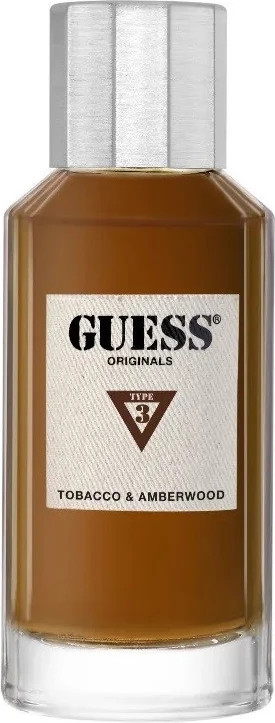 Eau de Parfum Originals Type 3 Tobak & Amberwood Guess, 100 ml