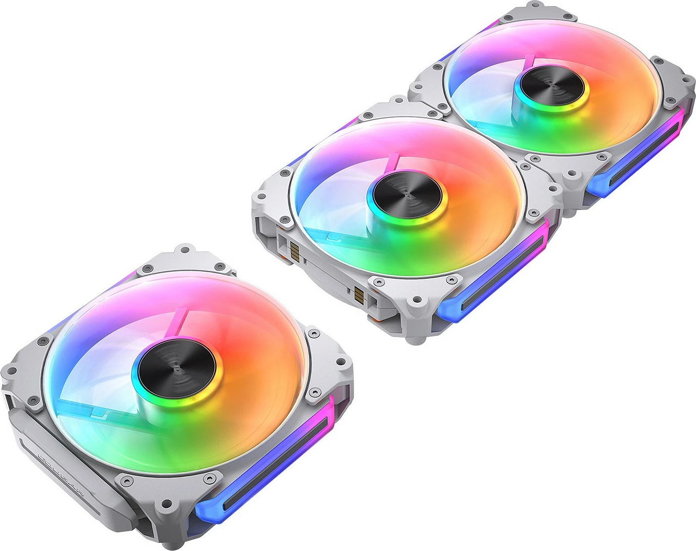 Ventilator za računalniško ohišje Apolar 120 ARGB Cougar, 3 kosi, bel