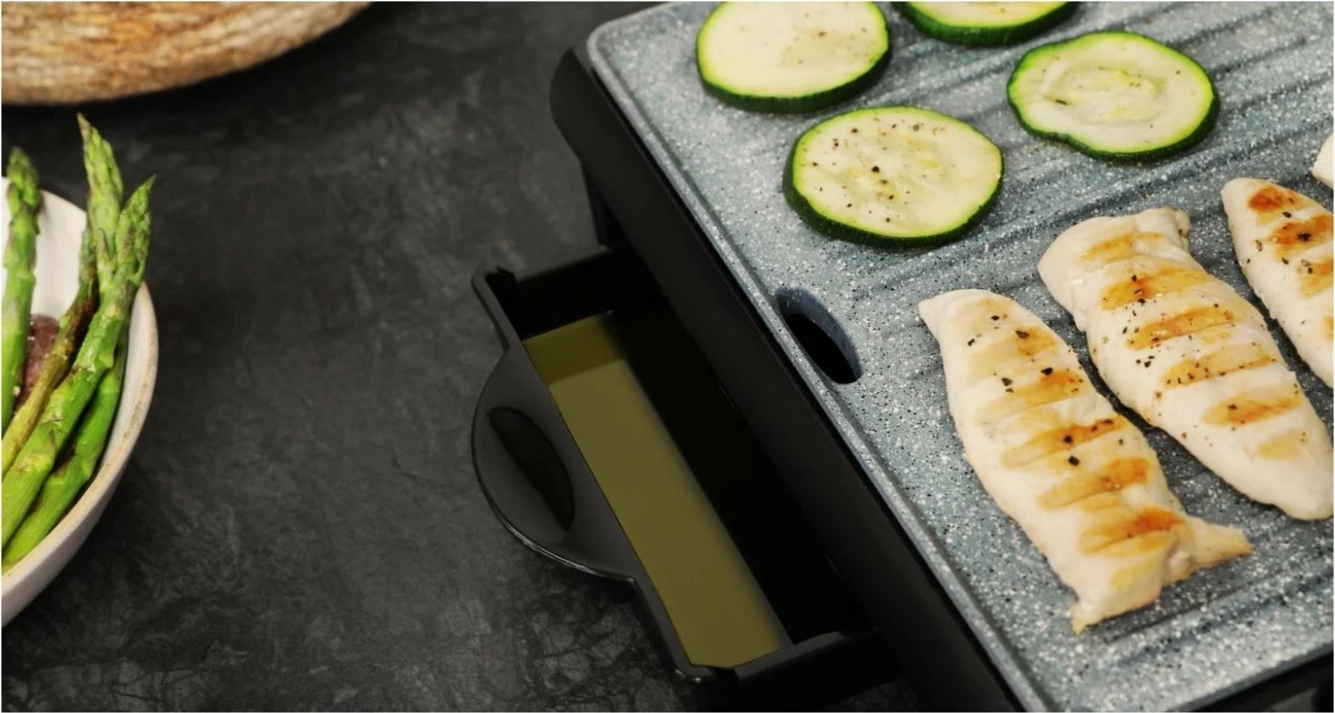 Električni žar Rock'nGrill 1500 Rapid, Cecotec, 1500 W, srebrn