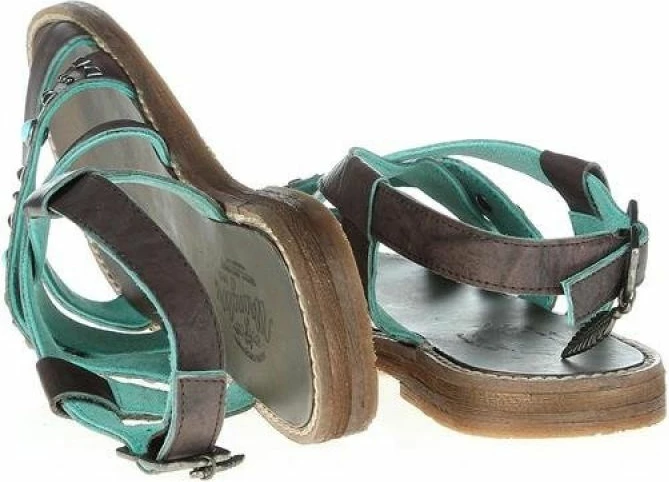 Sandali za ženske, Wrangler Lola Lady W WL141650-30, rjavi