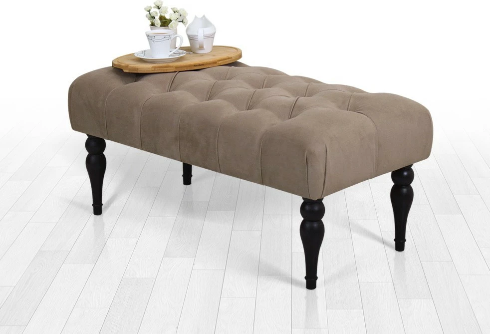 Klop iz žameta, rjava, Missus, Atelier del Sofa