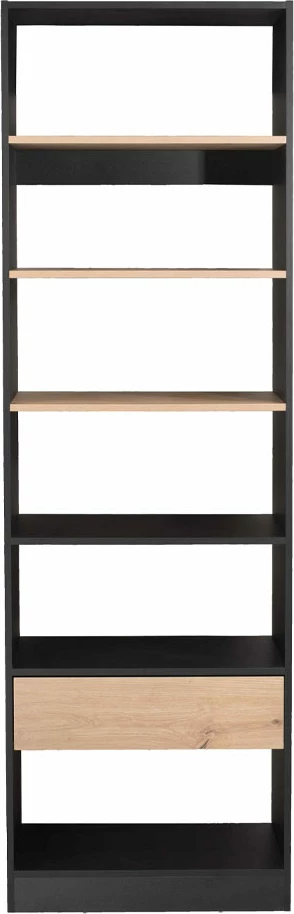Set polic za sistem, 3 kosi, barva sonoma, 60 x 45 x 1,5 cm