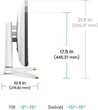 Gaming monitor BenQ EX271Q, 27", 2K, 180Hz, IPS, bel in črn