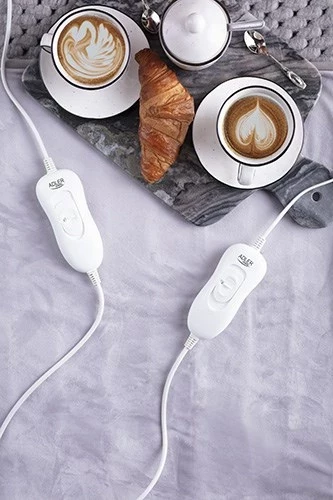 Električna odeja, Adler AD 7426, 60 W, siva