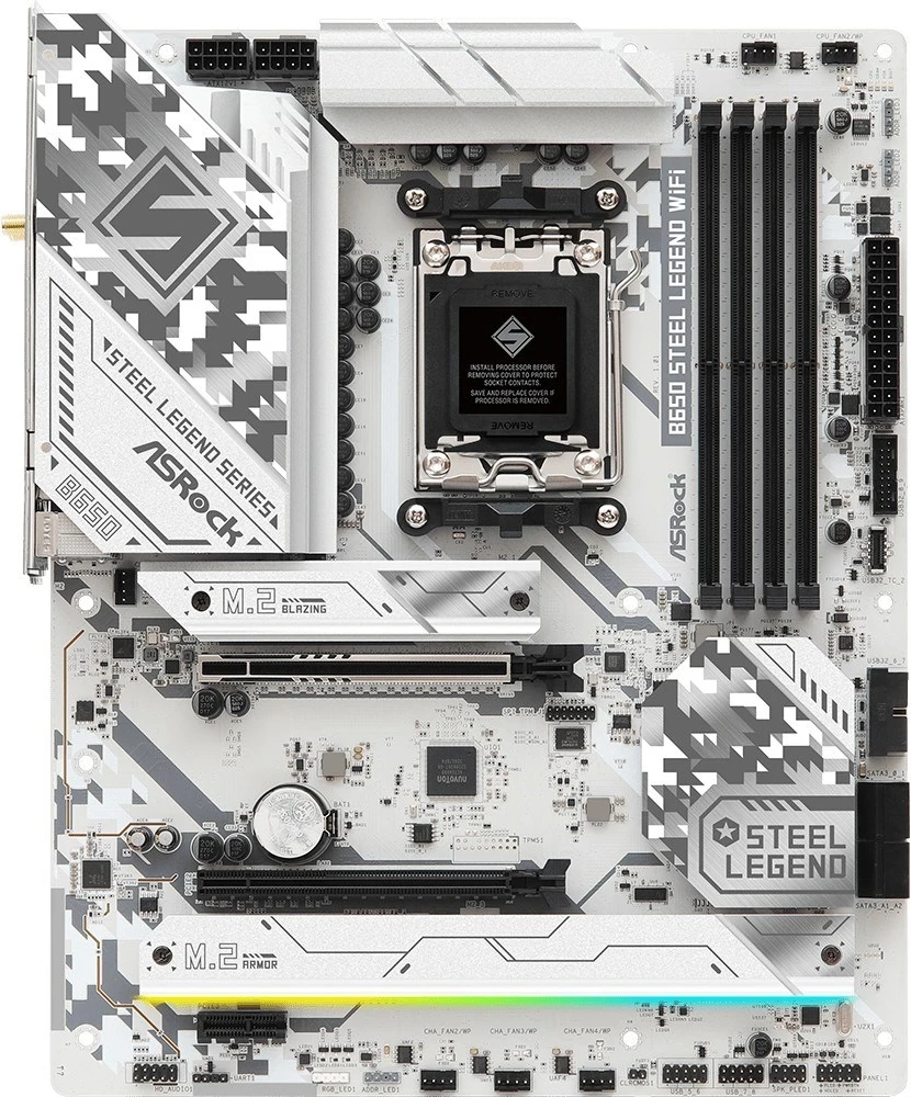 Plošča za matično ploščo ASRock B650 STEEL LEGEND WIFI