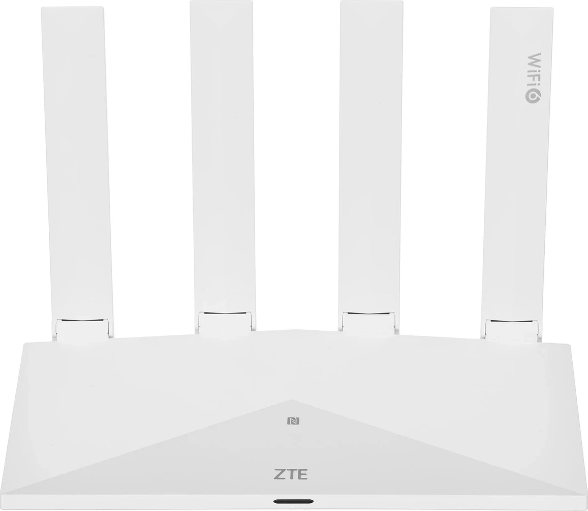 Wi‑Fi 6 usmerjevalnik ZTE T3000, bel
