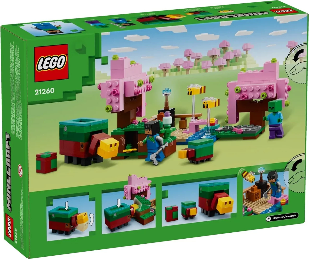 Set gradnikov Kopski češnjev LEGO MINECRAFT 21260