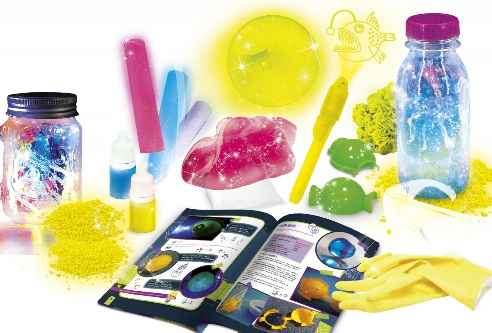 Edukativni znanstveni komplet Temni laboratorij Lisciani I'm a Genius, za otroke 7+