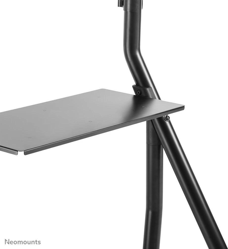 Voziček za TV Neomounts NS-M3800BLACK, za zaslone 60-100 palcev, nastavljiva višina, črna