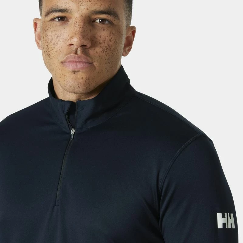 Tehnična majica z dolgimi rokavi za moške Helly Hansen, temno modra