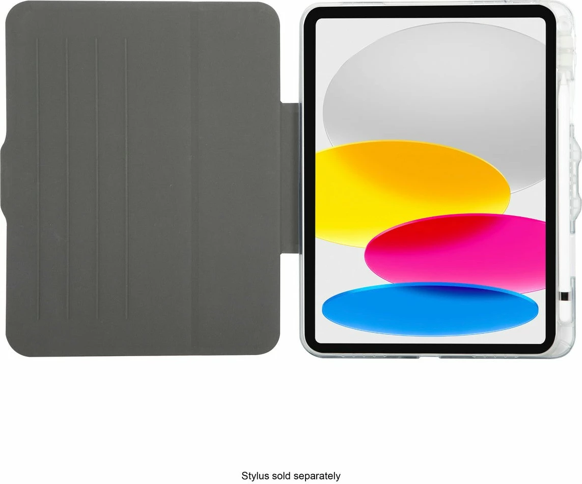 Ovitek Targus Versavu za iPad 10,9\", TPU, s pokrovom, prozoren