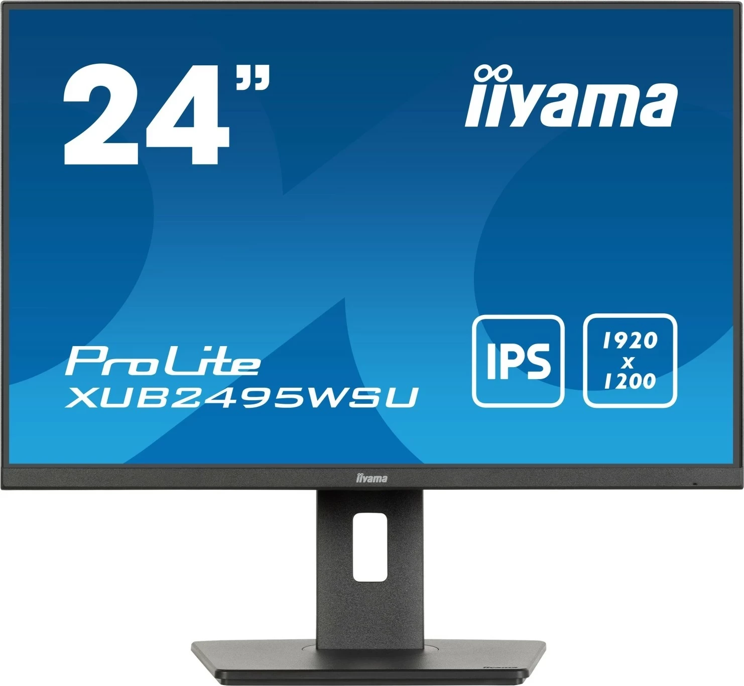 24,1" IPS monitor za pisarno in dom iiyama ProLite XUB2495WSU-B7, črn