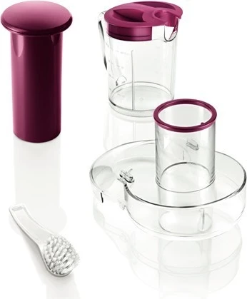 Shtrydhëse frutash Bosch MES25C0, 700 W, vijolična/bela/prozorna