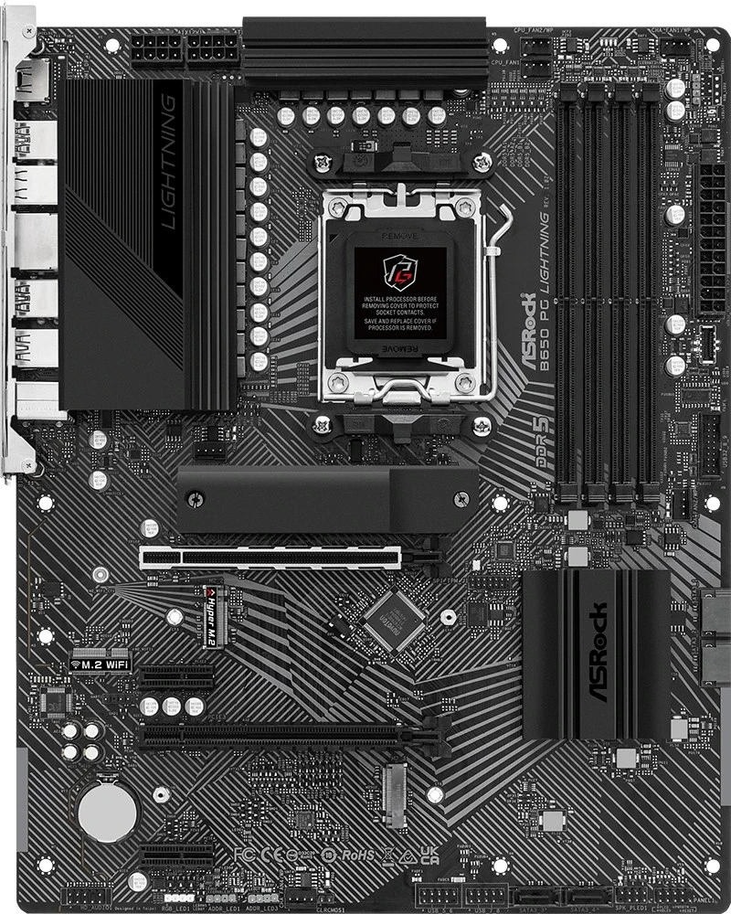Matična plošča ASRock B650 Phantom Gaming Lightning, AMD B650 Socket AM5, ATX