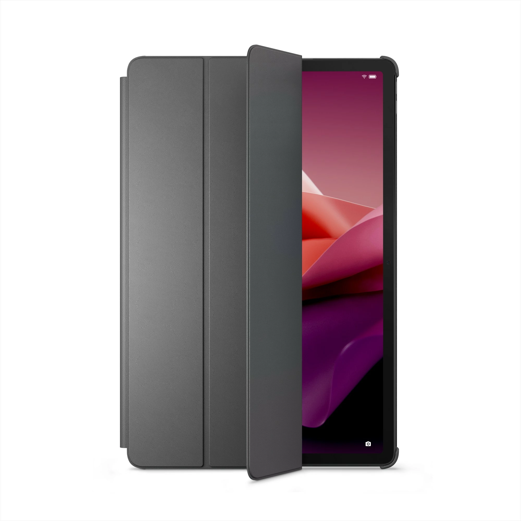 Folio ovitek za Lenovo Tab P12, poliuretan, siv