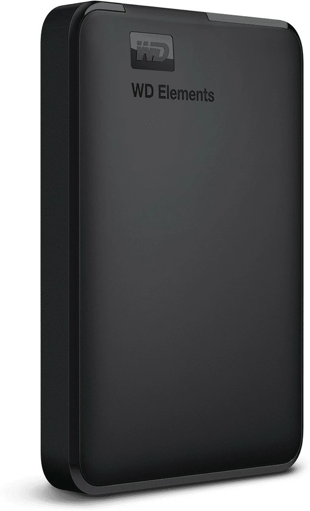 Zunanji trdi disk Western Digital Elements, 5 TB, 3.2 Gen 1 (3.1 Gen 1), črn