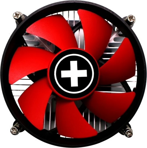 Zračno hlajenje procesorja Xilence Performance C XC232, 9,2 cm, 800–2500 RPM, črno-rdeč