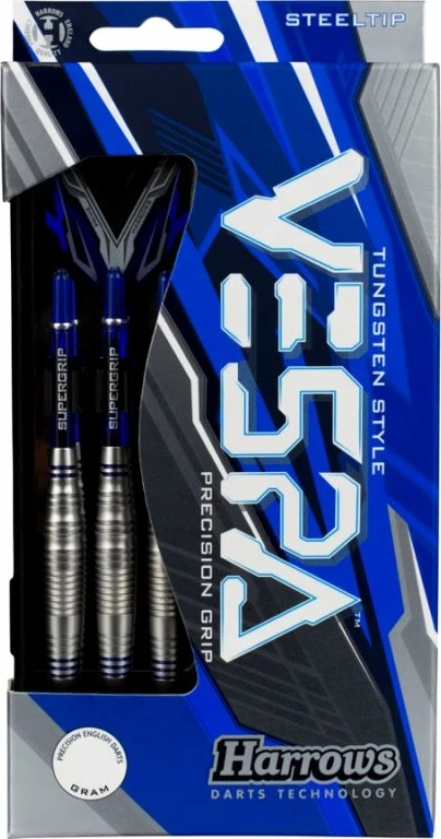 Shigleta za rekreativni dart, Harrows, črno-modre