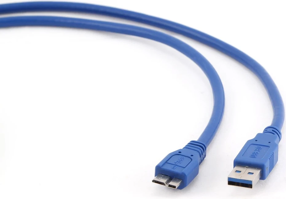 Kabel USB A - Micro USB B Gembird, USB 3.2, 0,5 m, moder
