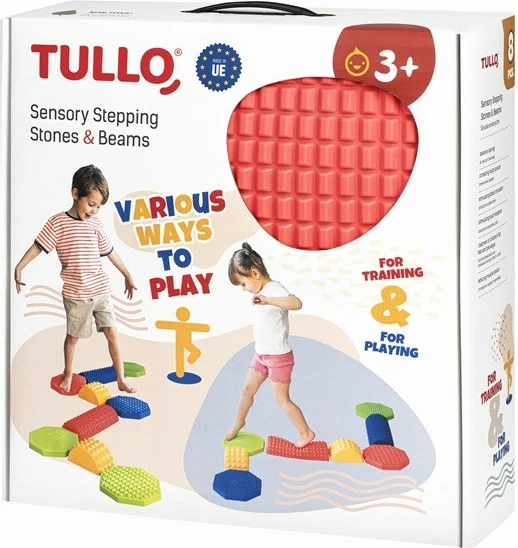 Senzorna steza, 8 kosov, mešane barve Tullo