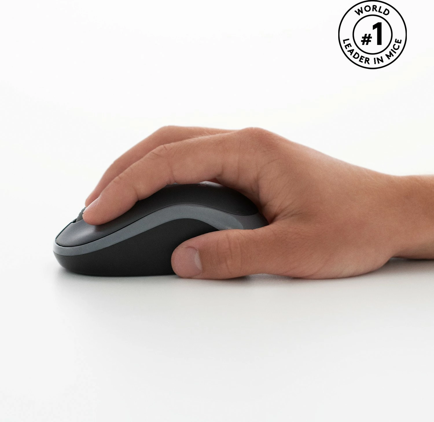 Brezžični komplet tipkovnice in miške Logitech MK270, polne velikosti, USB, QWERTY, vključen miš, črn