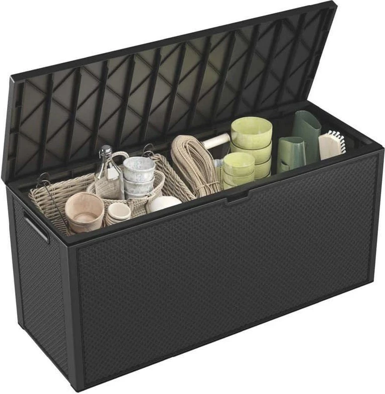 Kompaktna shramba 270 L, grafit, KETER 249722, pravokotna