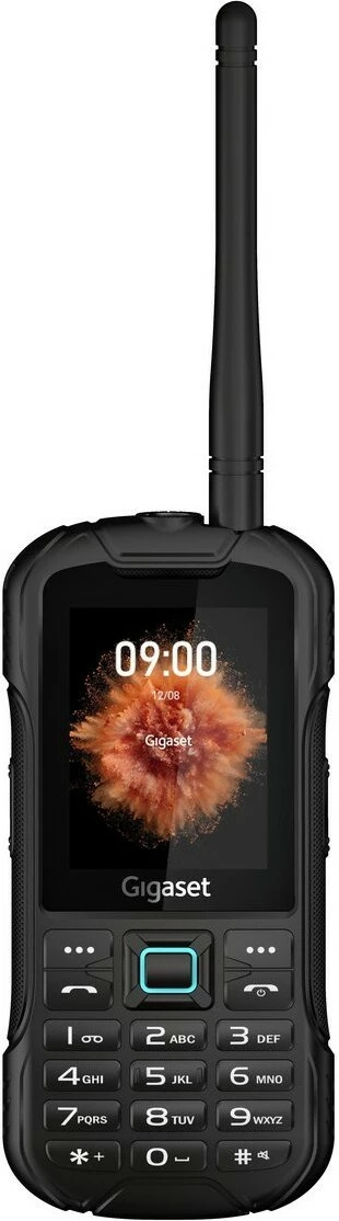 Trpežen mobilni telefon, Gigaset GLX 8 ACTIVE, Dual SIM, 128 MB, IP68, črn