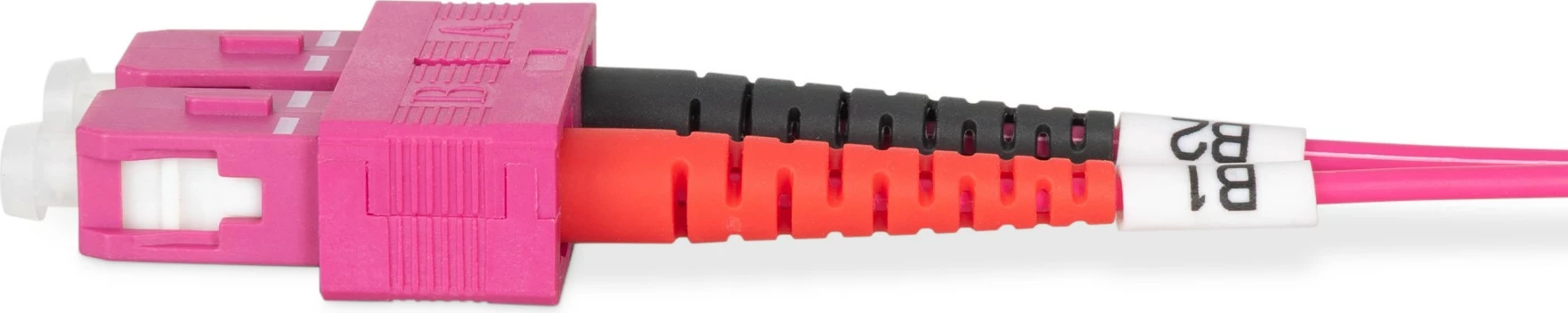 Optični kabel OM4 SC/SC 1 m, vijoličen — Digitus
