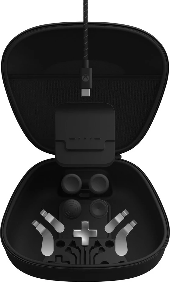 Premium brezžični kontroler za igre Xbox Elite Series 2, Microsoft, PC, Xbox One, črn, USB Type-C