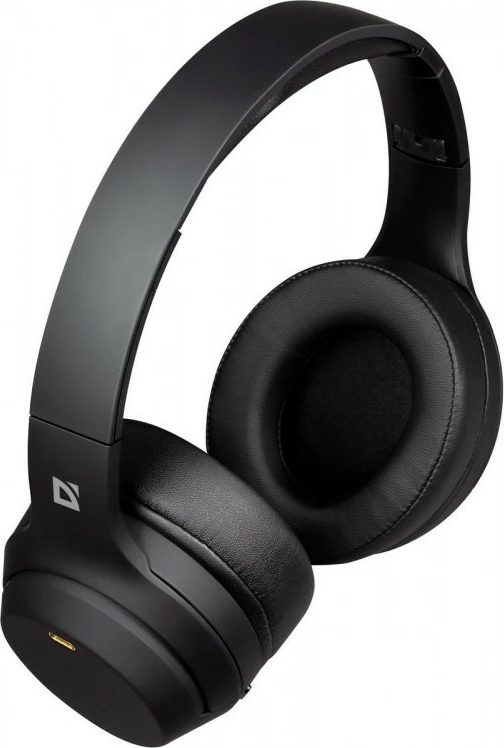 Brezžične slušalke čez uho, Bluetooth 5.3, z mikrofonom, črne Defender Freemotion B690