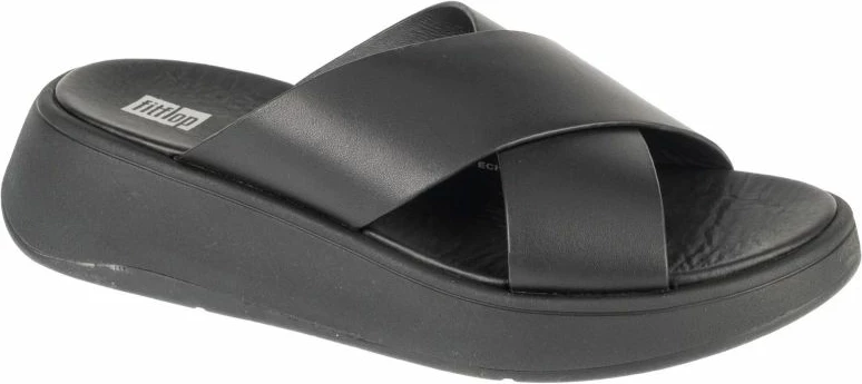 Sandali FitFlop F-Mode Flatform FW5-090, črni