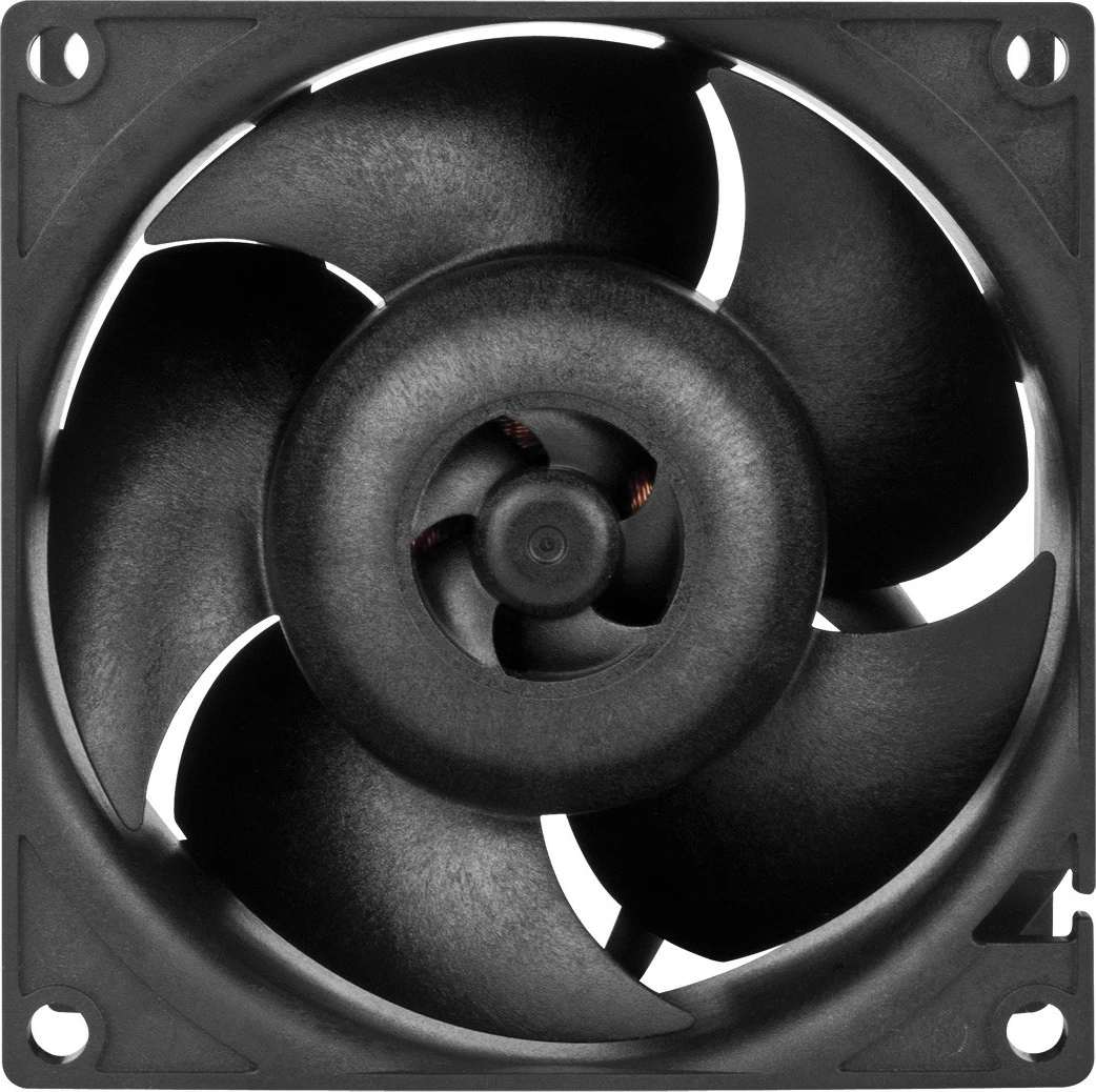 Ventilator za strežnik ARCTIC S8038-10K, 80 mm, PWM, črn