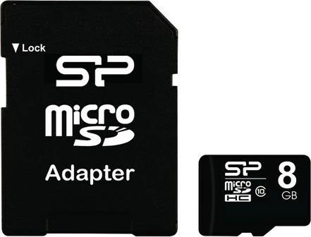 MicroSDHC kartica 8 GB, Silicon Power