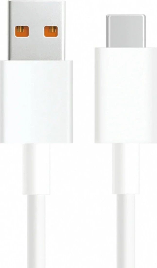 Kabel za polnjenje in prenos Type-A v Type-C, 6A, 1 m, bel, Xiaomi