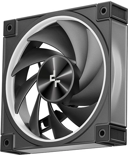 Računalniško ohišje Deepcool CG580 4F V2, midi tower, kaljeno steklo, RGB, črno