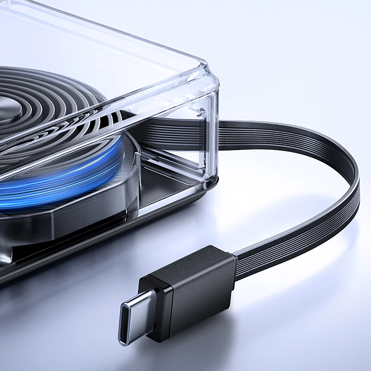 Prenosna baterija Joyroom JR-PR1, 10000 mAh, s priključnim kablom USB-C, 22.5W, črna