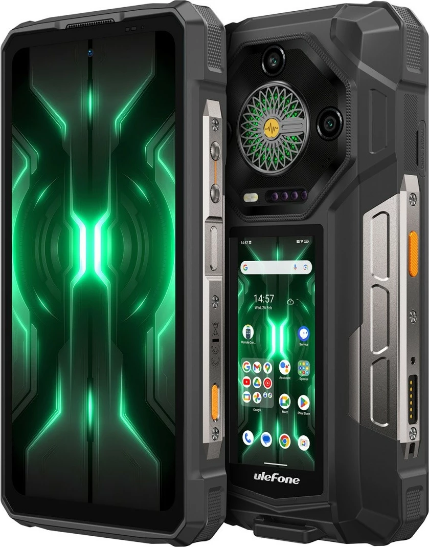 Pametni telefon odporen Ulefone Armor 33 Pro 5G, 16/512GB, črn