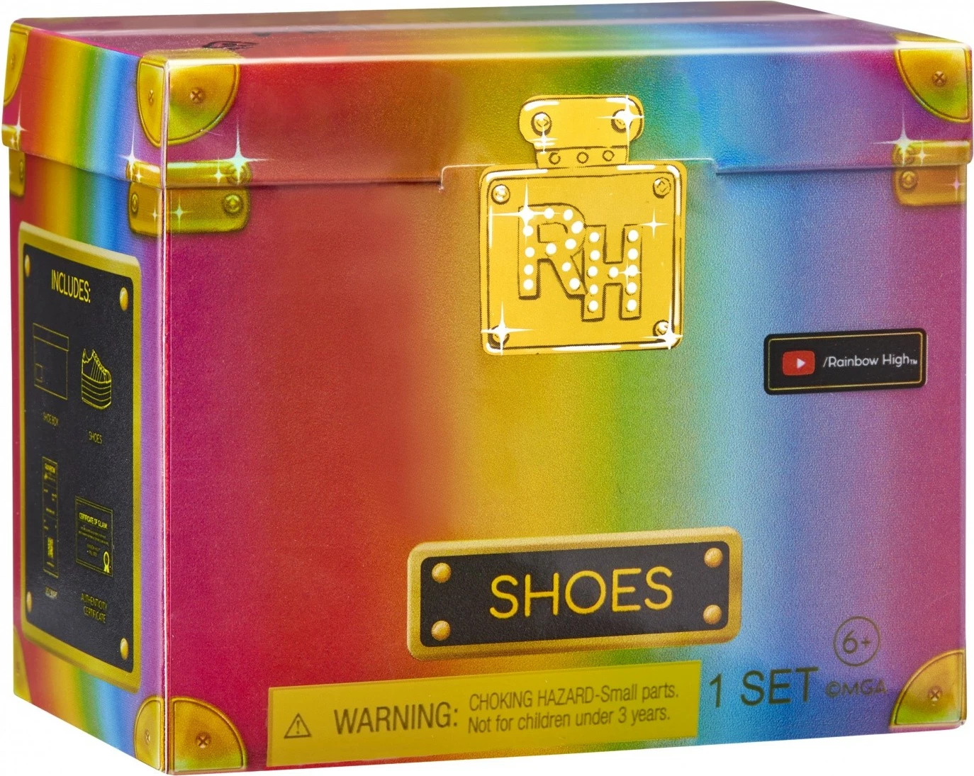 Dodatki za čevlje za punčke Rainbow High, MGA, 1 kos, večbarven