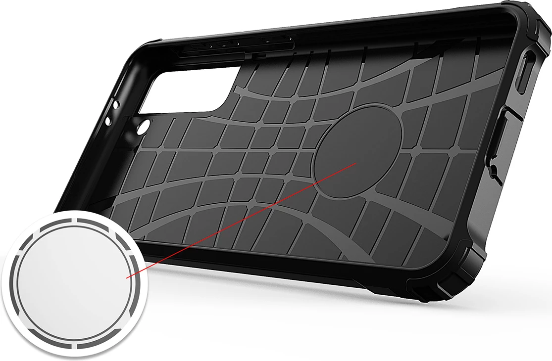 Ovitek za telefon Hybrid Armor Hurtel za Samsung Galaxy S23, moder