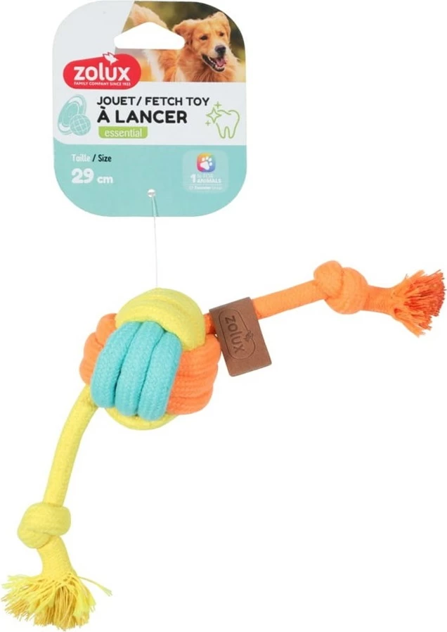 Igrača za psa ZOLUX Twist, 29 cm, večbarvna