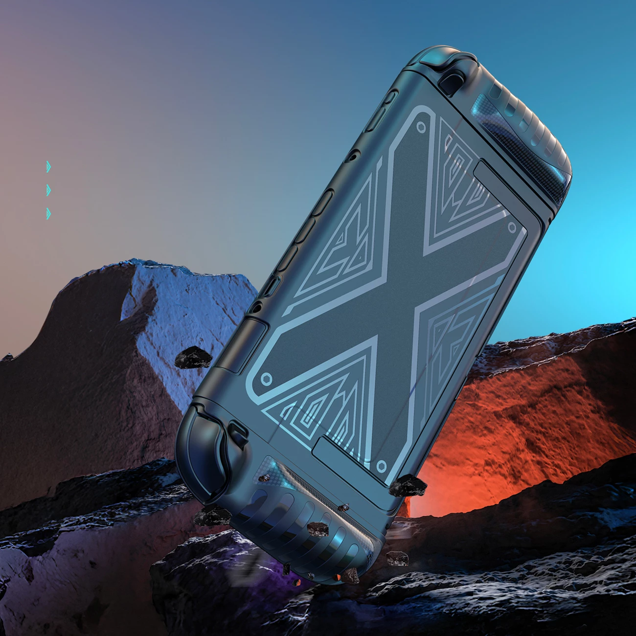 Ovitek za Nintendo Switch 2, Dux Ducis, črn