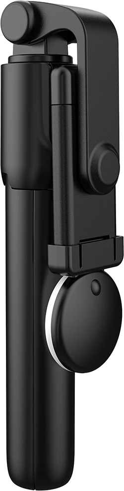 Selfie palica s teleskopskim stojalom, LED luč, Bluetooth, 71 cm, črna Hurtel WR1YXS