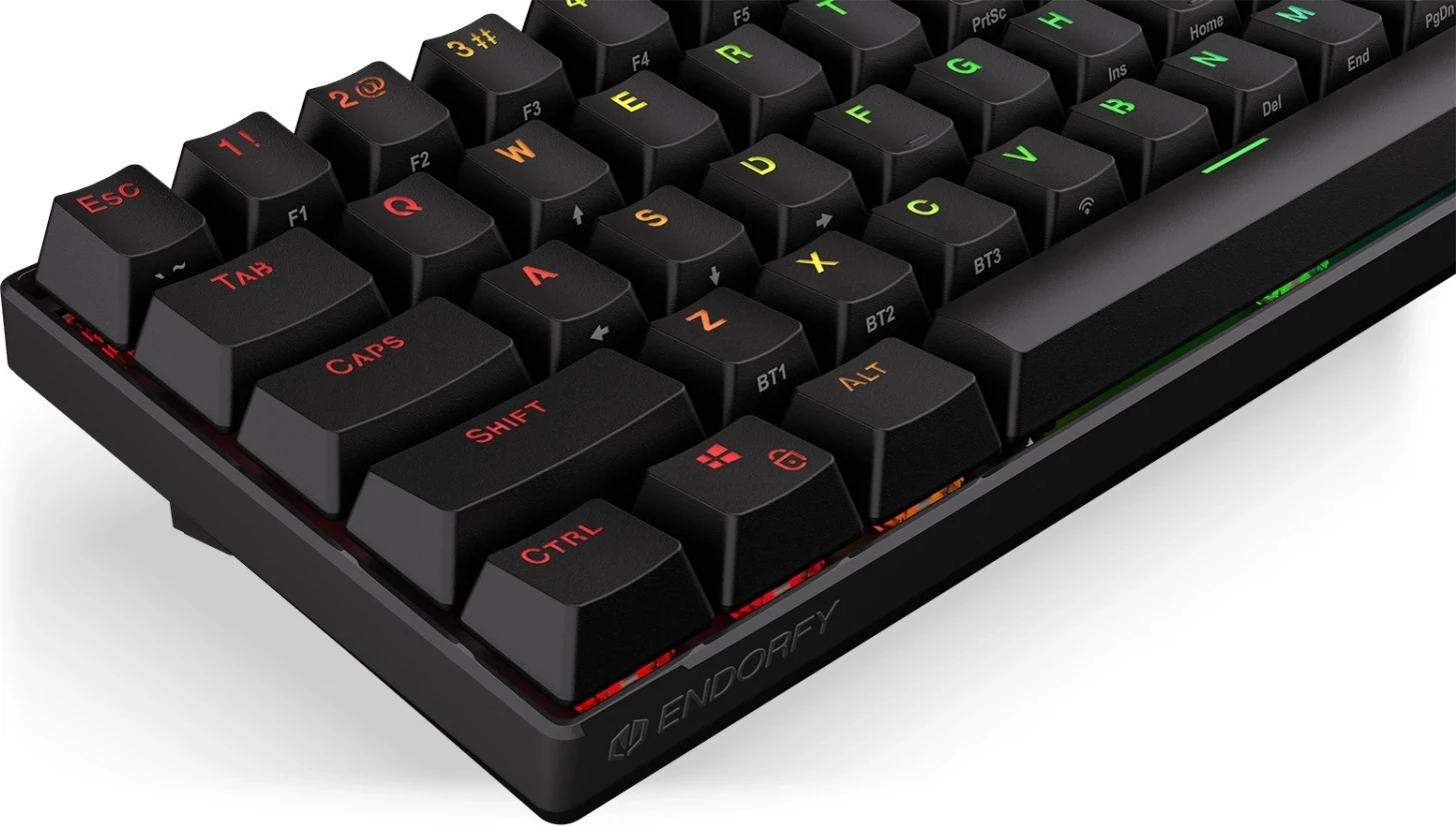 Mehanska igralna tipkovnica Endorfy, črna