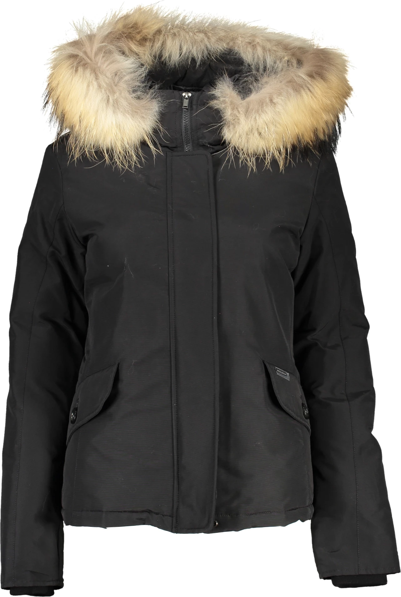 Jakna za ženske WOOLRICH, črna