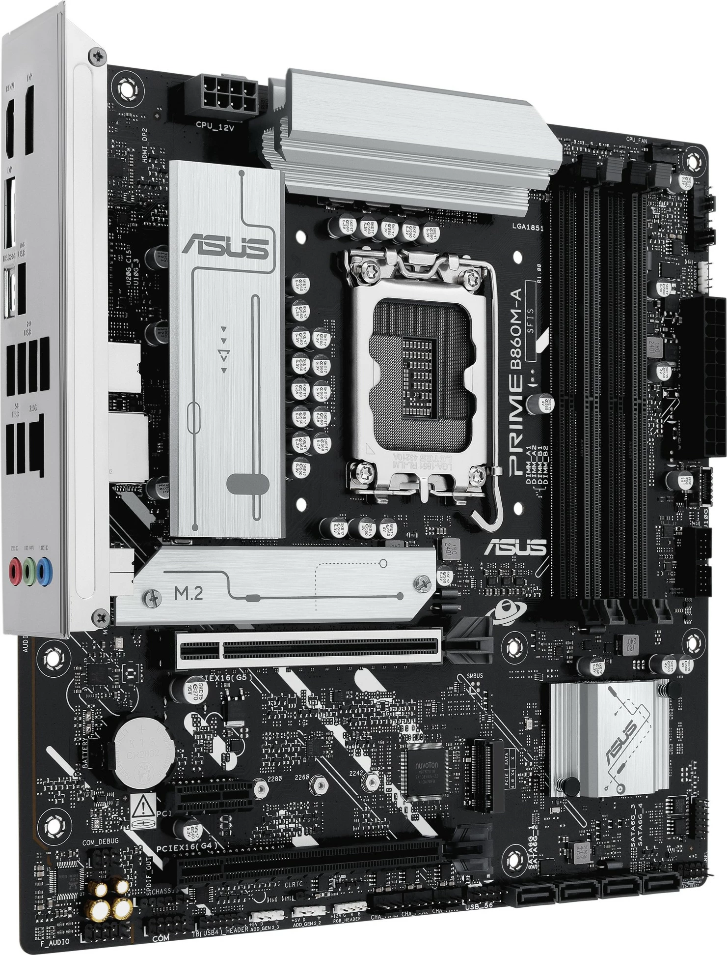 Matična plošča ASUS PRIME B860M-A-CSM, LGA1851, micro ATX