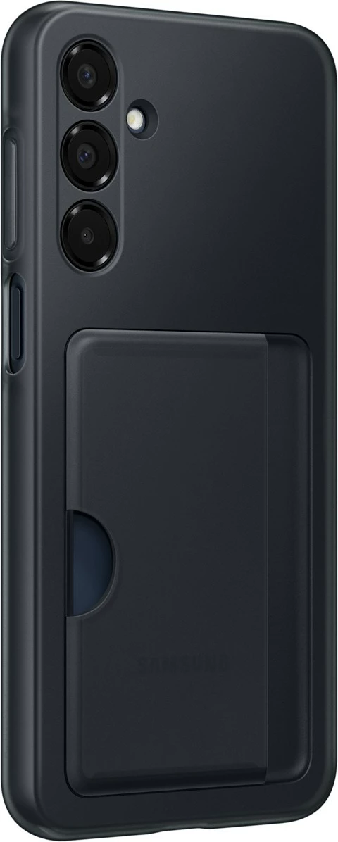Ovitek za Samsung Galaxy A16 5G, s prostorom za kartico, črn