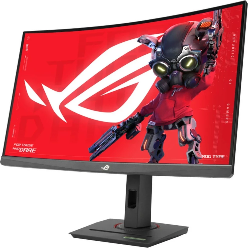 Ukrižen 32" QHD 280Hz za igre, ASUS ROG Strix XG32WCMS, črn