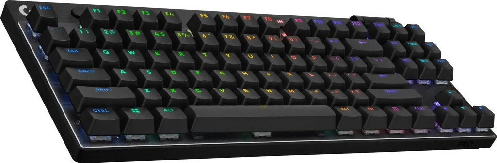 Mehanska tipkovnica brezžična Logitech G 920-012130, RGB LED, črna
